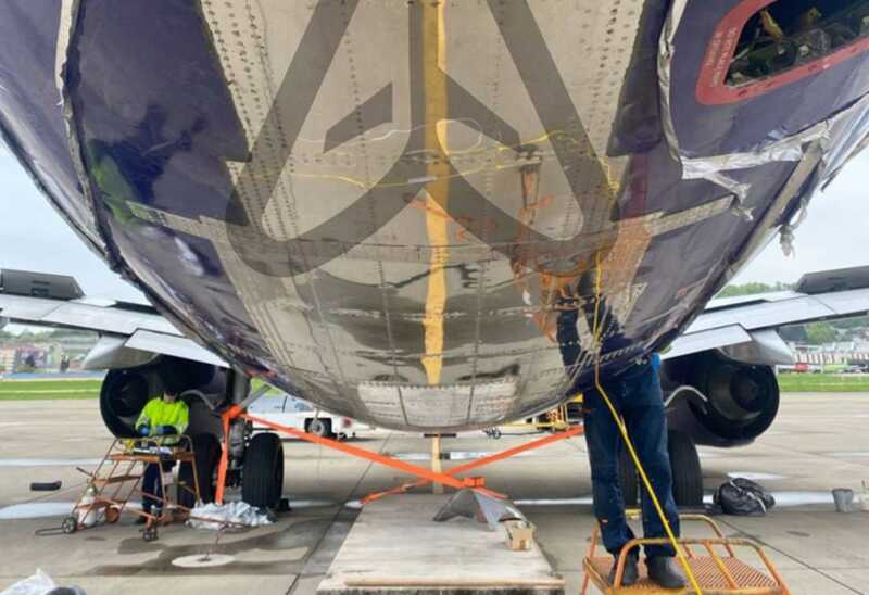 В России отремонтировали Boeing, который задел взлётно-посадочную полосу, без прохождения сертификации