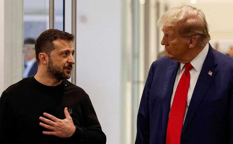 Зеленский в Риме обратился к Трампу с просьбой продолжать поддержку мирного процесса