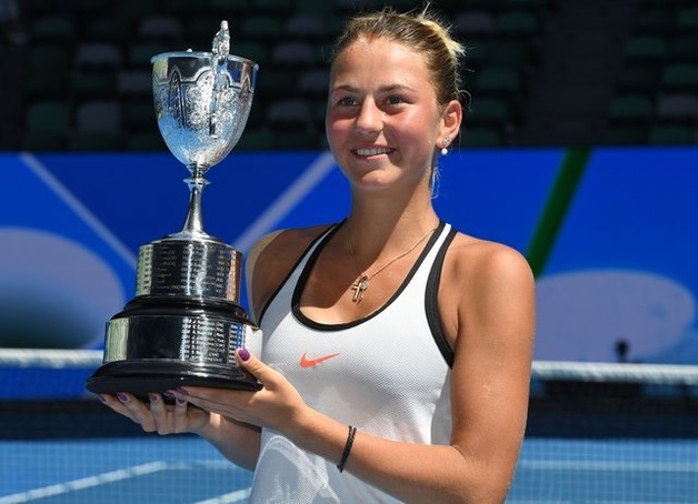 15-летняя украинская теннисистка добыла невероятную победу на взрослом Australian Open