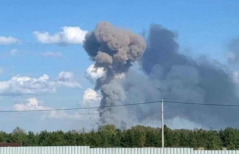 Более половины складов на военном арсенале во Владимирской области были уничтожены в результате пожара